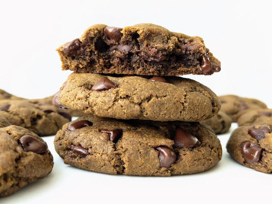 Hojicha Chocolate Chip Cookies